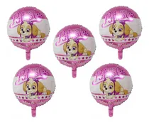 Comprar Pack 5 Globos Redondos Skye Paw Patrol Metalizados 45cm