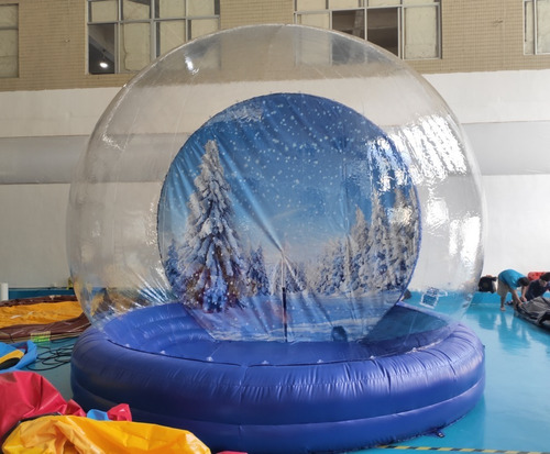 Esfera Inflable Para Decoración Navideña Photo Oportunity