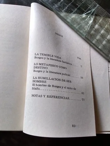 Borges: La Humillación De Ser Hombre. Nelida Vázquez (1981) (Usado)