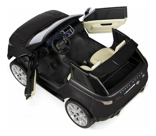 Montable Eléctrico Feber Range Rover 12v Negra Color Negro