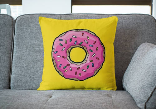 Cojin Decorativo Los Simpson Dona Almohada Hogar Artistico