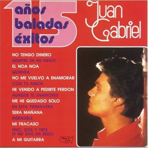 Juan Gabriel 15 Años Baladas Exitos Vinilo Nuevo Obivinilos