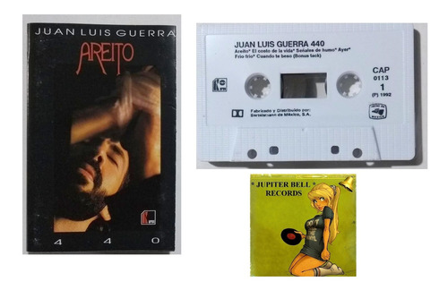 Juan Luis Guerra Y 4.40 Areito Kct Cassette 1992 De Coleccio