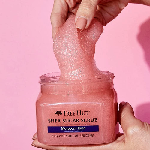 Tree Hut Exfoliante De Azucar De Karite Moroccan Rose 510g