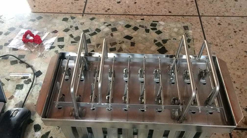 Imagen 8 de 8 de Moldes Para Helados De Paletas 20. En Acero Ofertaaaaaaaaaa