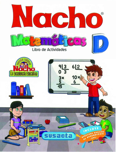 Libro Inicial Nacho Matemáticas A B C D E X 96 Paginas