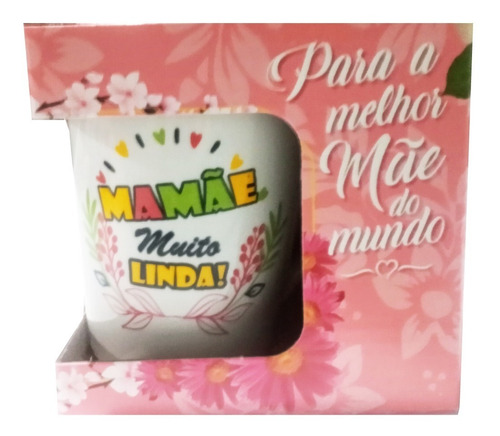 Caneca Dia Das Mães Tulipa 250ml