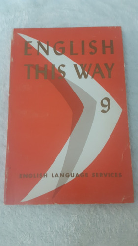 English This Way 9 Macmillan 6ta.edicion 1972 Made In Usa