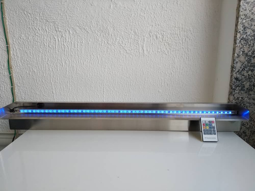 Cascada Acero Inoxidable Con Luz Led C/control Remoto
