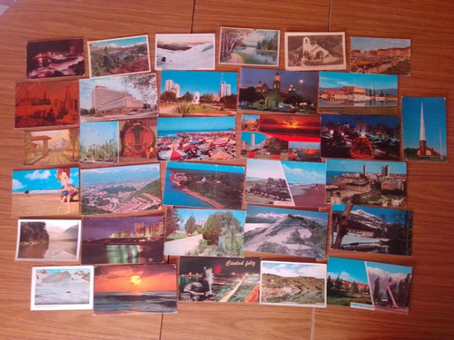 Lote 32 Postales Argentinas Años 70s Y Anteriores