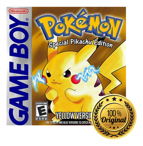 Pokemon Yellow Original Nintendo Game Boy - Loja Campinas