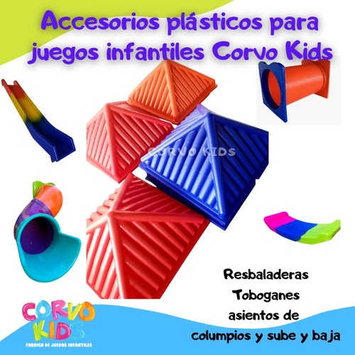 Accesorios Plasticos Para Juegos Infantiles Toboganes