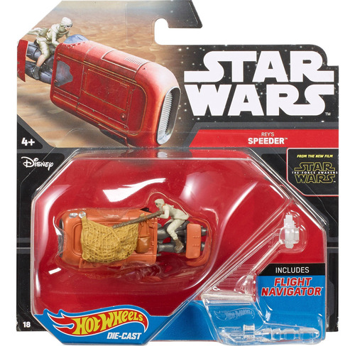 Star Wars 2015 Hot Wheels Rey's Speeder