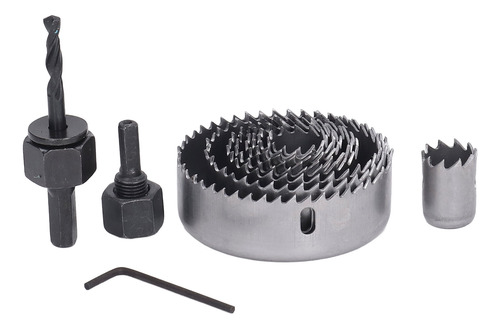 Kit De Sierra Perforadora Bimetálica, Juego De 12 Brocas De