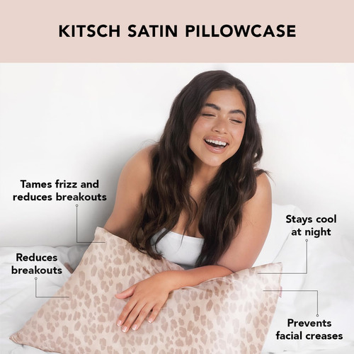 Fronha Kitsch Satin Queen Size 2 Peças Mais Macia Que Seda