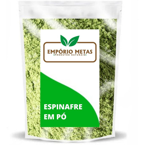 Espinafre Em Pó Puro 1 Kg - Empório Metas