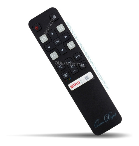 Imagen 1 de 9 de Control Remoto Para Smart Tv Tcl Hitachi Kanji Rca Admiral
