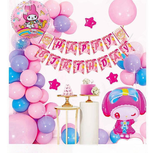 Juego De Globos De Melody Para Decoración De Cumpleaños