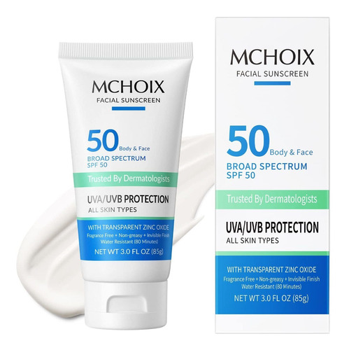 Spf50+ Protector Solar Orgánico Vegano Blanqueamiento Facial