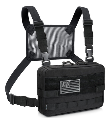 Wynex Bolsa Tactica Molle Para Administracion, Material Mejo