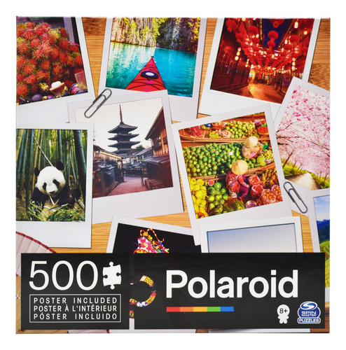 Rompecabezas Exploracion De Asia Polaroid 500pz Spin Master
