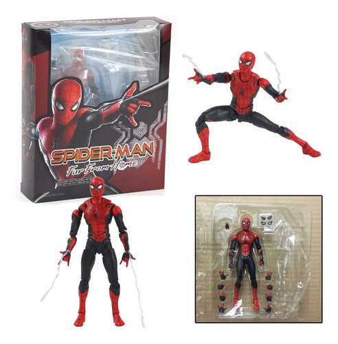 Figura Articulada Avengers Spiderman Super Hero Juguetes Mod | Cuotas sin  interés