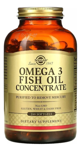 Solgar Omega 3 Fish Oil 240 Cap