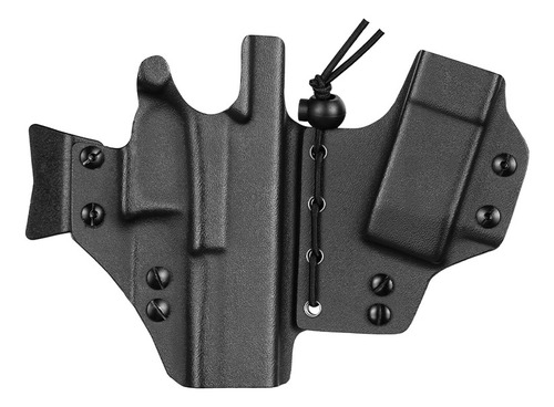 Coldre Canhoto Kydex Glock G17 G19 Invictus Sidecar Velado