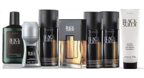 Avon Black Suede Combo De 7 Productos