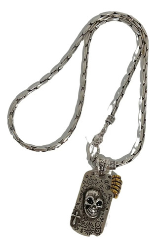 Xxcollar Con Forma De Calavera, Joyería Unisex Moderna De Me
