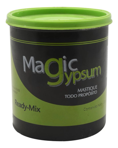 Mastique Magic Gypsum 1/4 De Galón