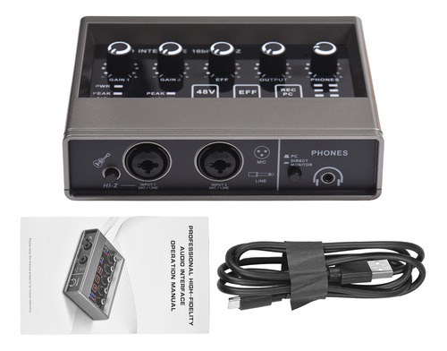 Interfaz De Audio: Audio, Potencia De 48 V, Resolución Xlr P