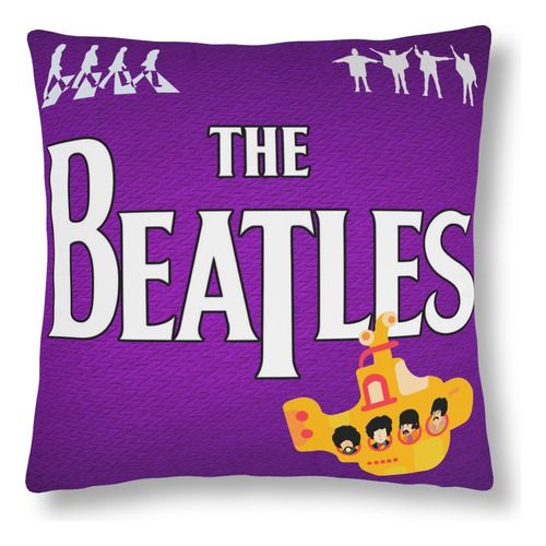 Rnm-0018 Funda Cojin The Beatles