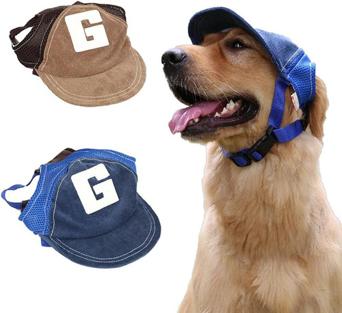 Gorro Gorra Ajustable Para Mascotas Perros Gatos Talle S