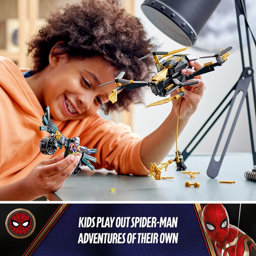Kit De Construcción Lego Marvel Spider-man's Drone Duel 7619
