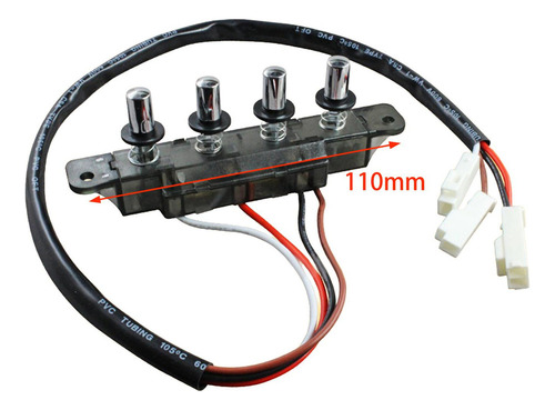 // Interruptor De Teclado Para Campana Extractora, 4