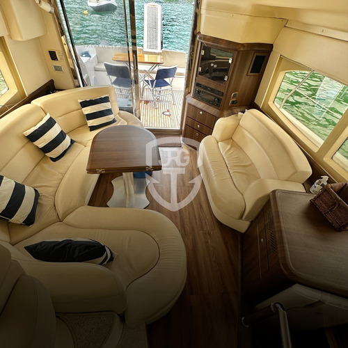 Lancha Azimut/intermarine 460 Full 2008 Com Apenas 1250 Hrs