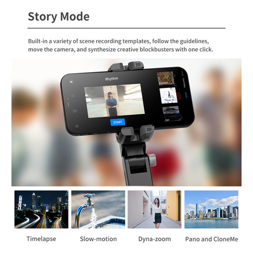 Extensión Facial Multifuncional Para Selfie Stick Andoer Q18