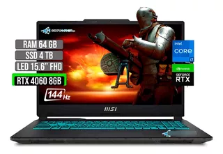 Msi Cyborg Intel Core I7 12650h Ssd 4tb Ram 64gb Rtx 4060