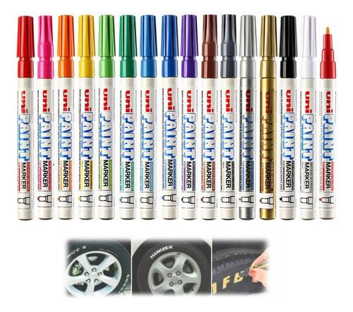 Marcador Pintura Para Neumáticos Uni Paint - Px21 