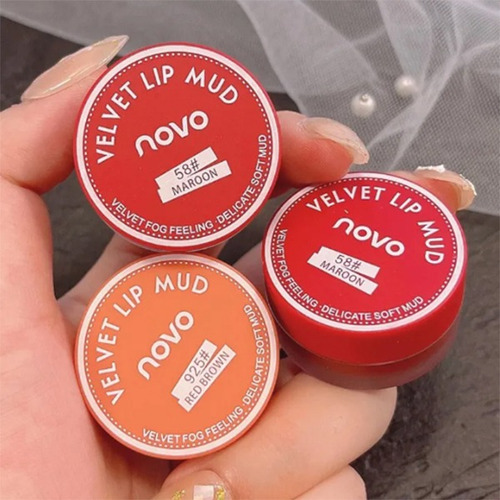 Velvet Jelly Lip Mud Labial Cremoso Mate Tipo Lodo - By Color 58