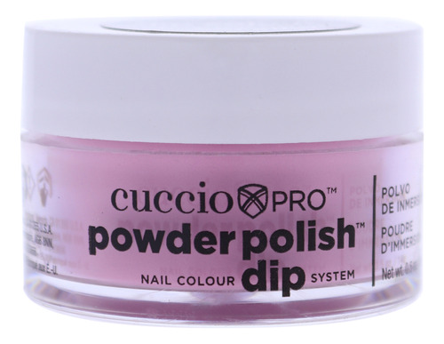 Sistema Pro Powder Powder Para Uñas, Pink Cuccio, 0.5 Oz
