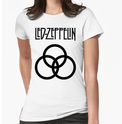 Led Zeppelin Playera Nueva Logotipo Original Alta Calidad