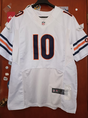 Jersey Chicago Bears Nfl L Adulto Trubisky 10 Bordado 