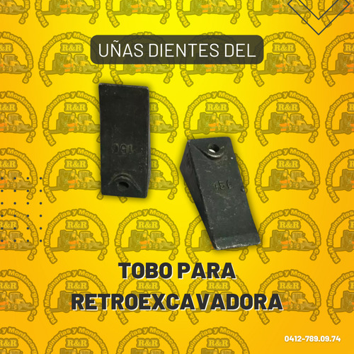 Uñas Dientes Del Tobo Para Retroexcavadora