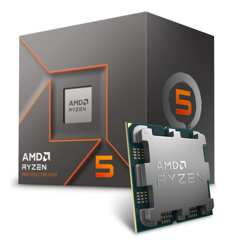 Procesador Ryzen 5 8400f 4.2ghz-4.7ghz Turbo Six Core Am5