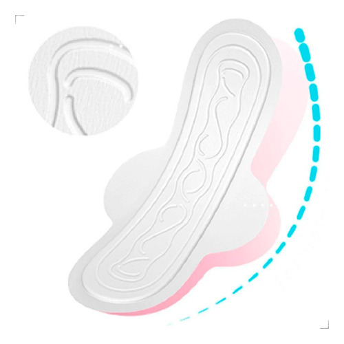 Kit 6 Absorvente 32u Mili Proteção Pós-parto Cirúrgico