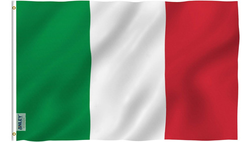 Anley Fly Breeze Bandera De Italia De 3 X 5 Pies - Color Viv