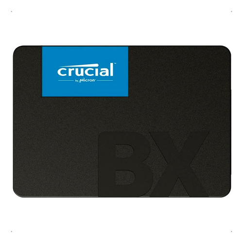 Ssd Disco Sólido Crucial Bx500 500gb Computador Sata Noteboo Preto