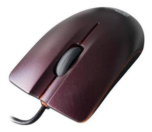 Mouse Óptico Com Fio 1000 Design + Ergonomia Com Economia Cor Roxo